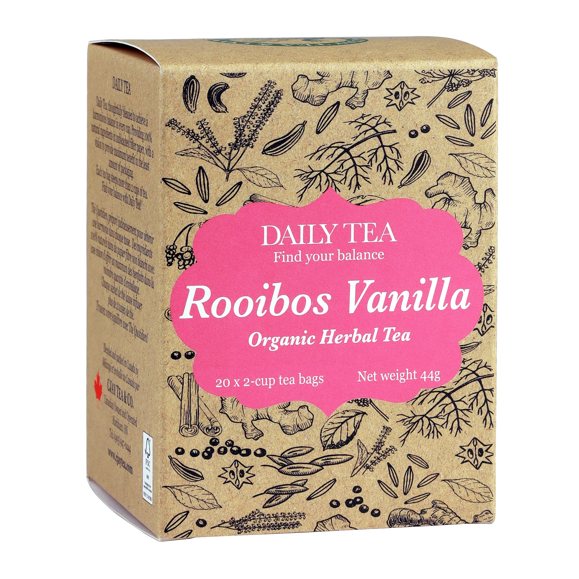 Organic Rooibos Vanilla