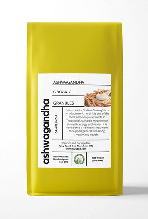 Ashwagandha root granules, organic