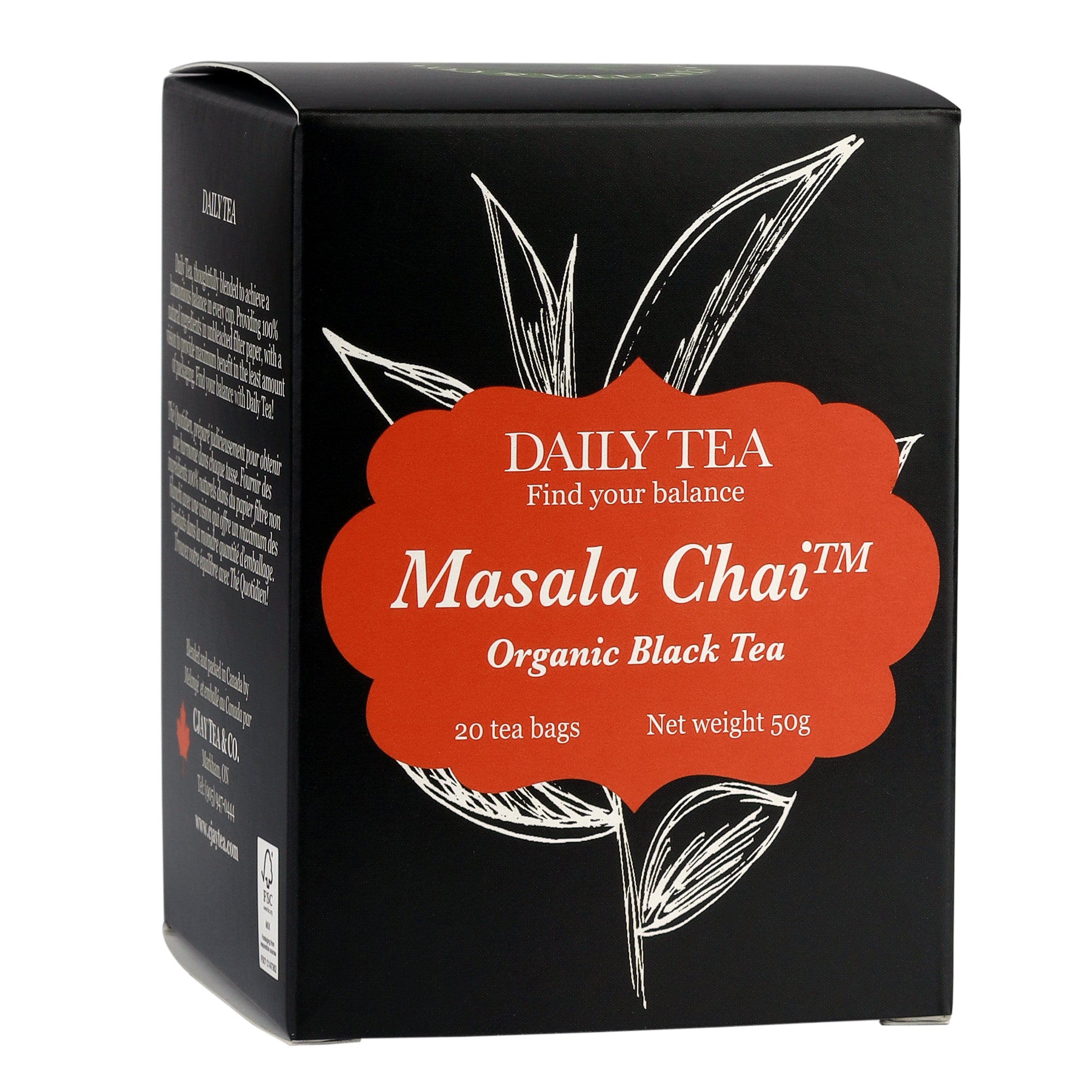 Masala Chai, organic - Daily Tea